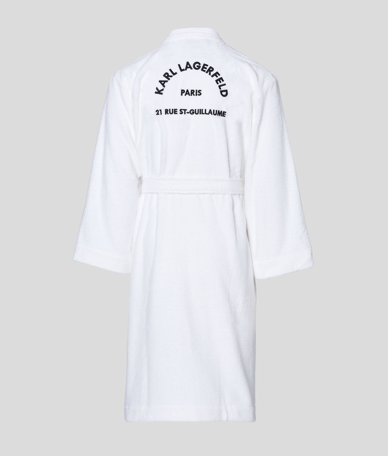 White Women's Karl Lagerfeld Rue St-guillaume Bathrobe Loungewear | AE178QIUS