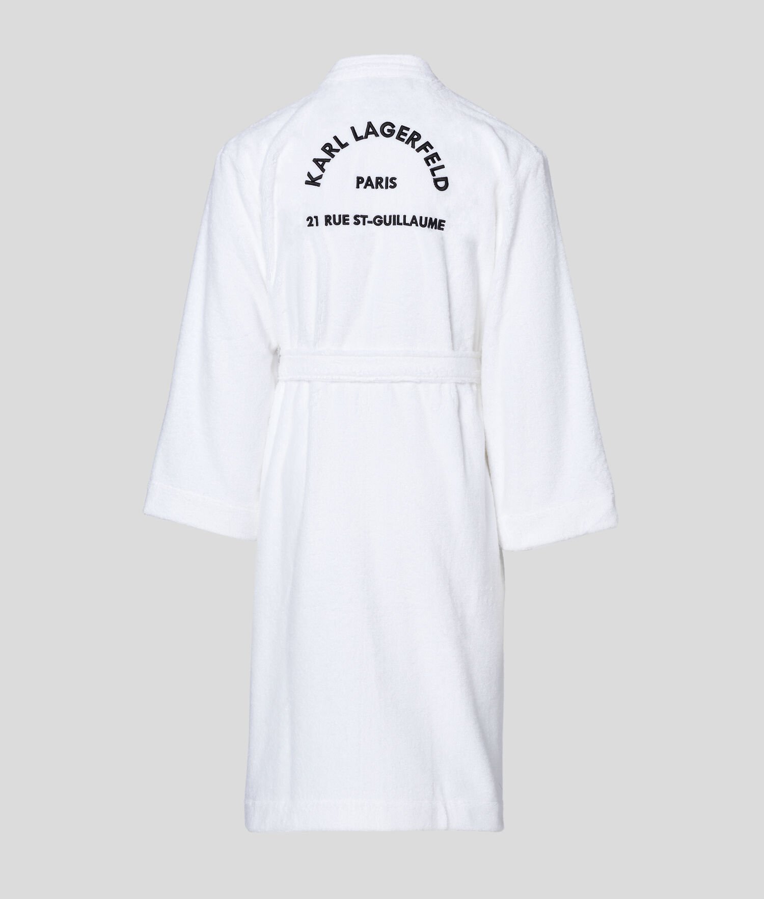 White Women's Karl Lagerfeld Rue St-guillaume Bathrobe Loungewear | AE251CKYZ