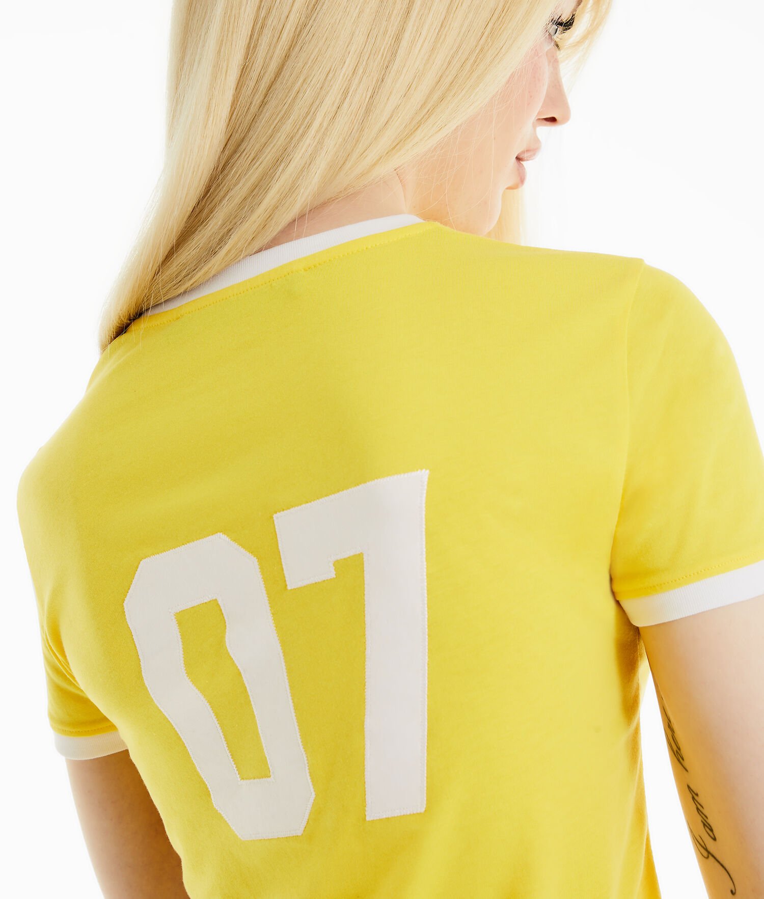 Yellow Women's Karl Lagerfeld Karl Lagerfeld X Alled-martinez Team Karl T-Shirts | AE314STGF